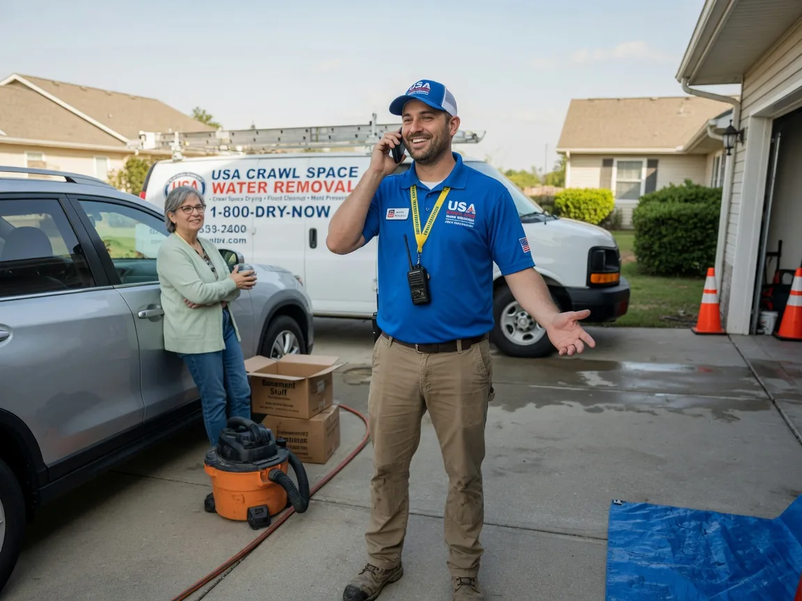 Crawl Space Water Removal Mineola, IA FAQs